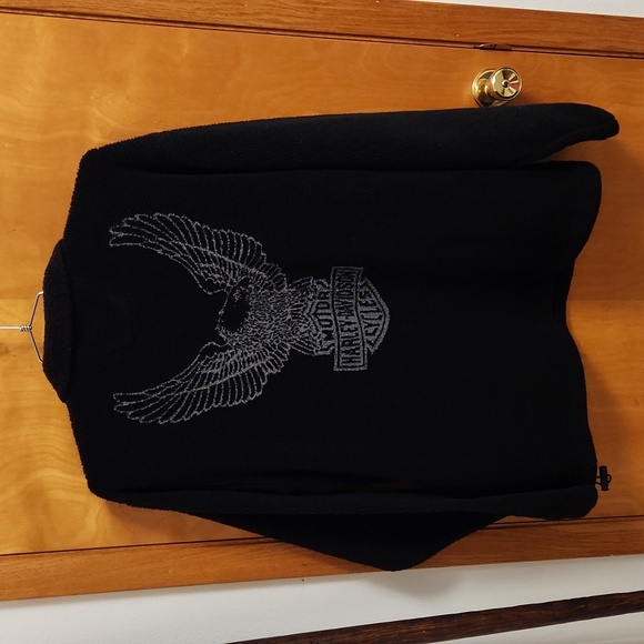 Mens Pull Over Jacket, Harley-Davidson, X-L - Picture 3 of 7